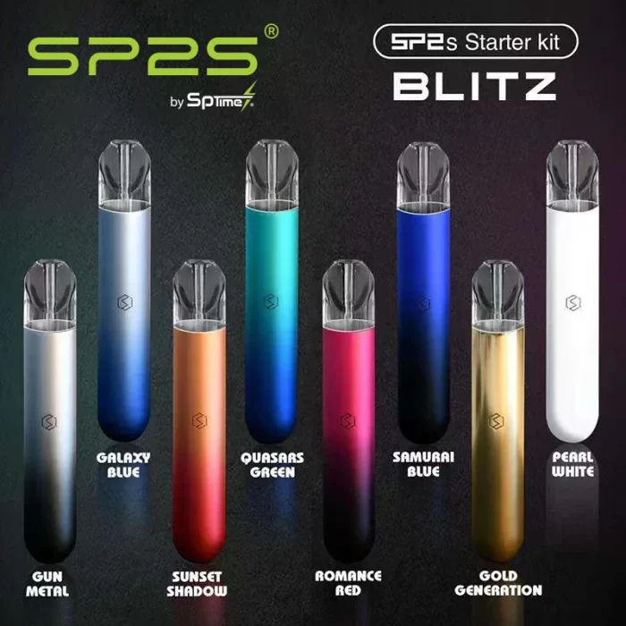 SP2S主機｜SP2電子煙主機・17款潮流配色・通用一代煙彈・台灣現貨供應